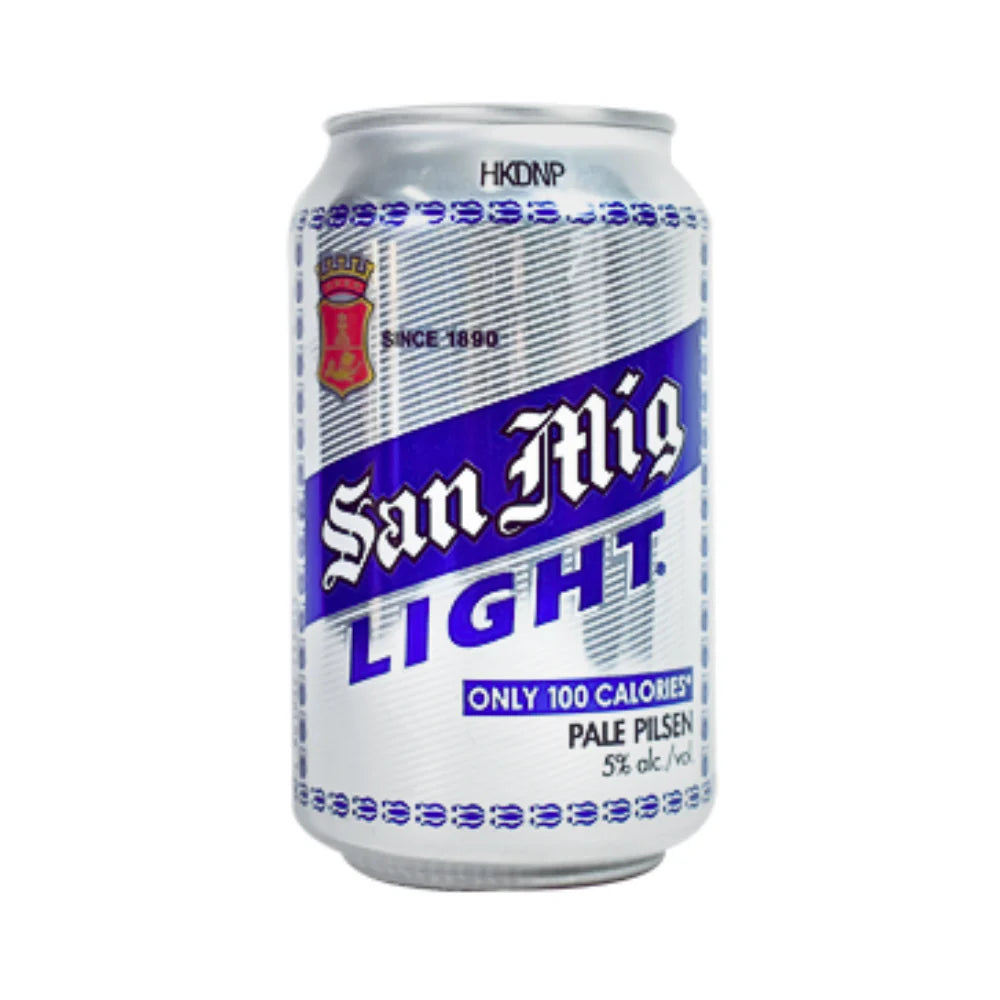 San Miguel Light Beer in Can 330ml