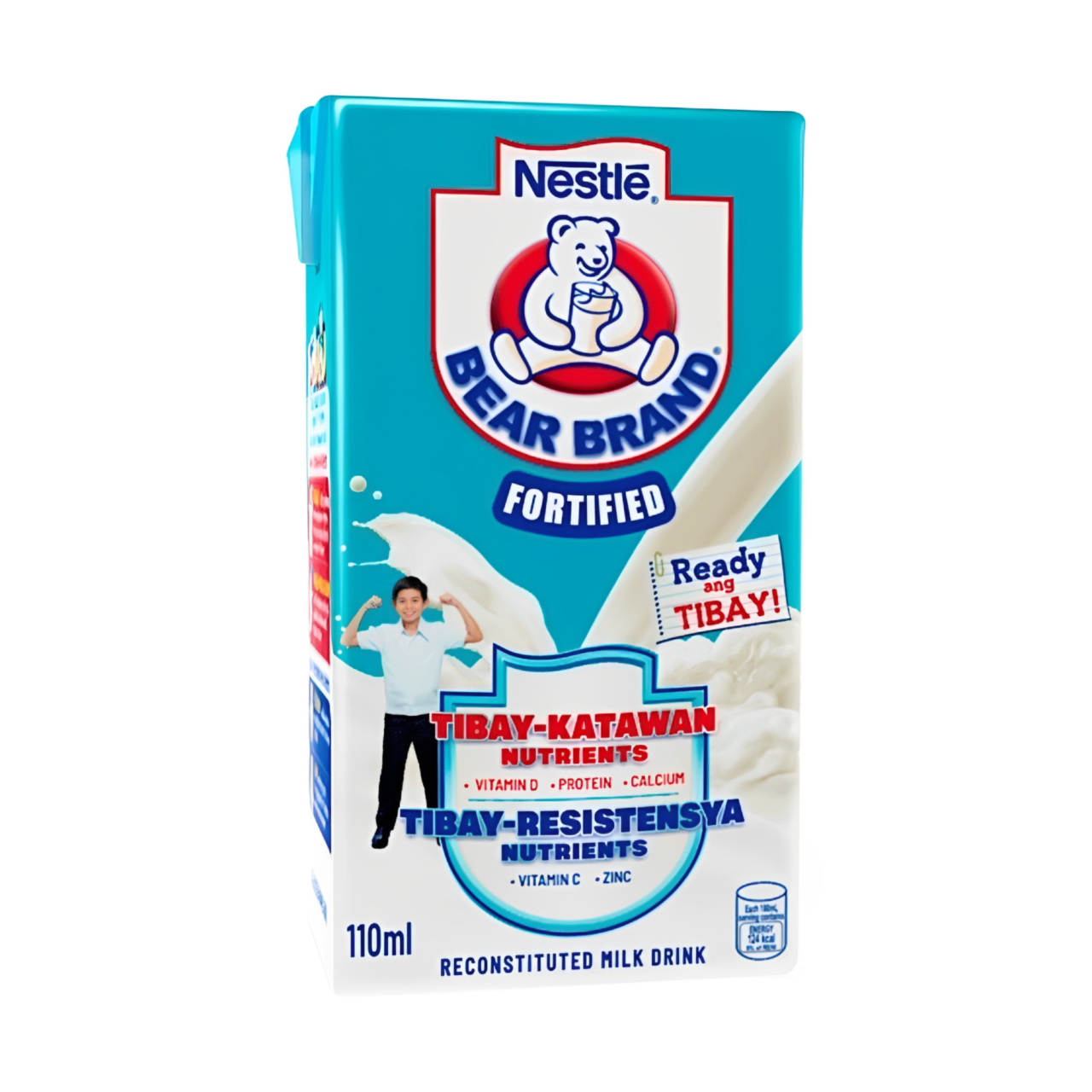 Bear Brand Fortified Ready-to-Drink Milk 110ml