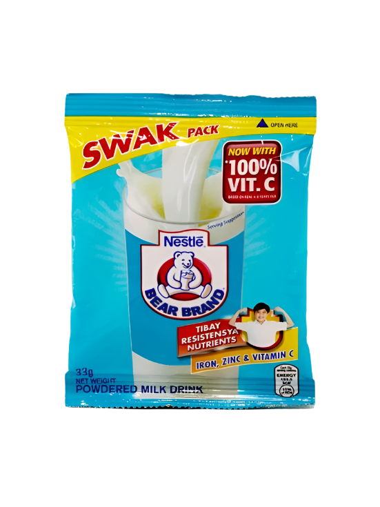 Bear Brand Powdered Milk Swak Pack 33g