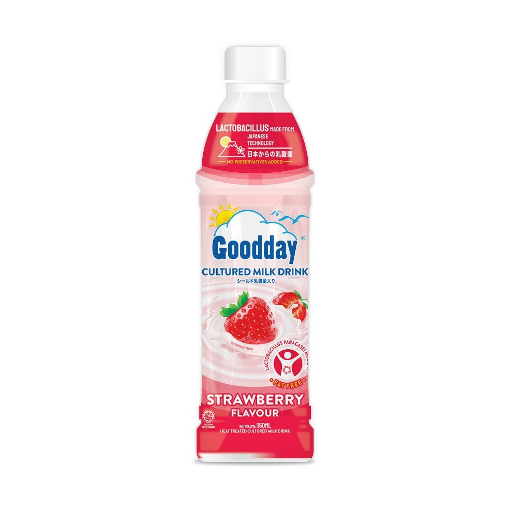 Goodday Cultured Milk Drink Strawberry 350ml