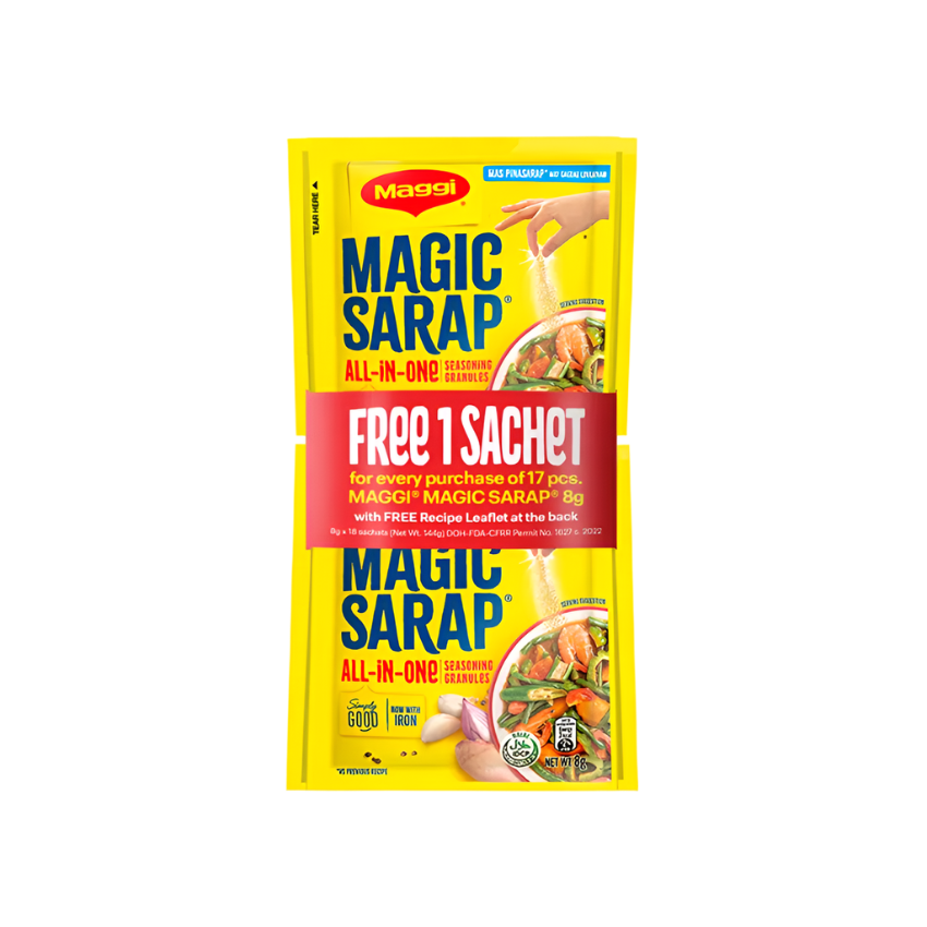 Maggi Magic Sarap All-In-One Granules 8g x 17 + 1 Sachet