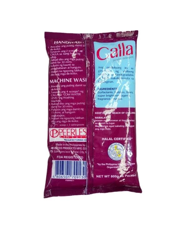 Calla Powder Special Fabric Conditioner Floral Fresh 800g