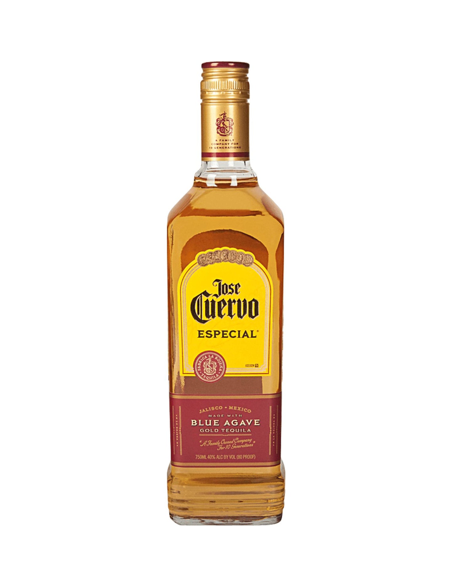Jose Cuervo Especial Blue Agave Gold Tequila 1L