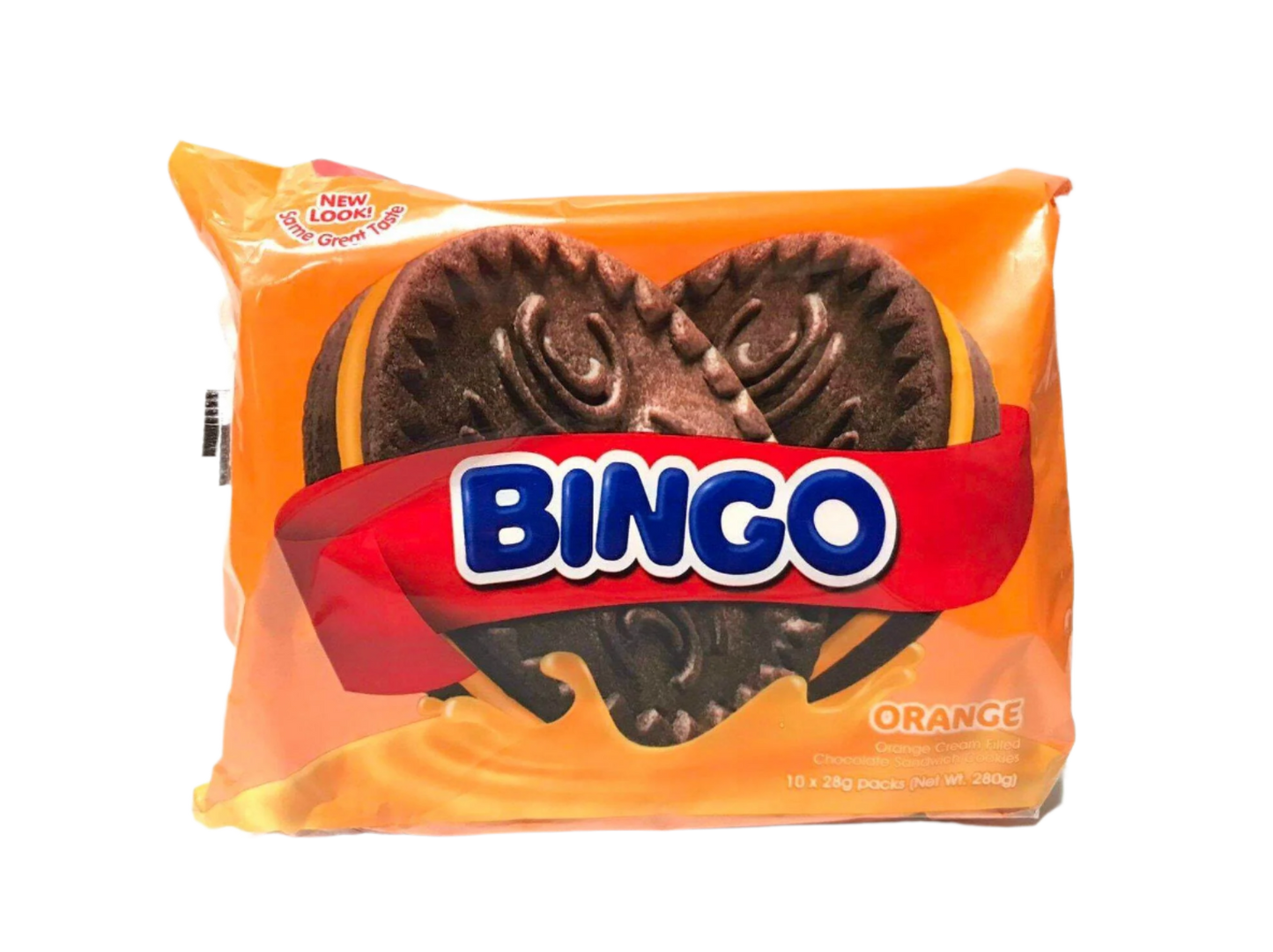 Bingo Orange Cookie Sandwich 28g x 10 pcs