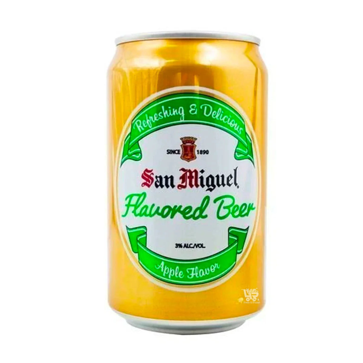 San Miguel Flavored Beer Apple in Can 330ml