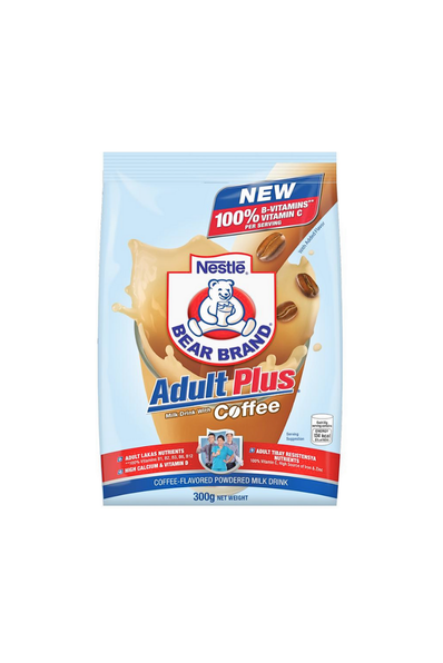 Bear Brand Powdered Milk Adult Plus with Coffee 300g