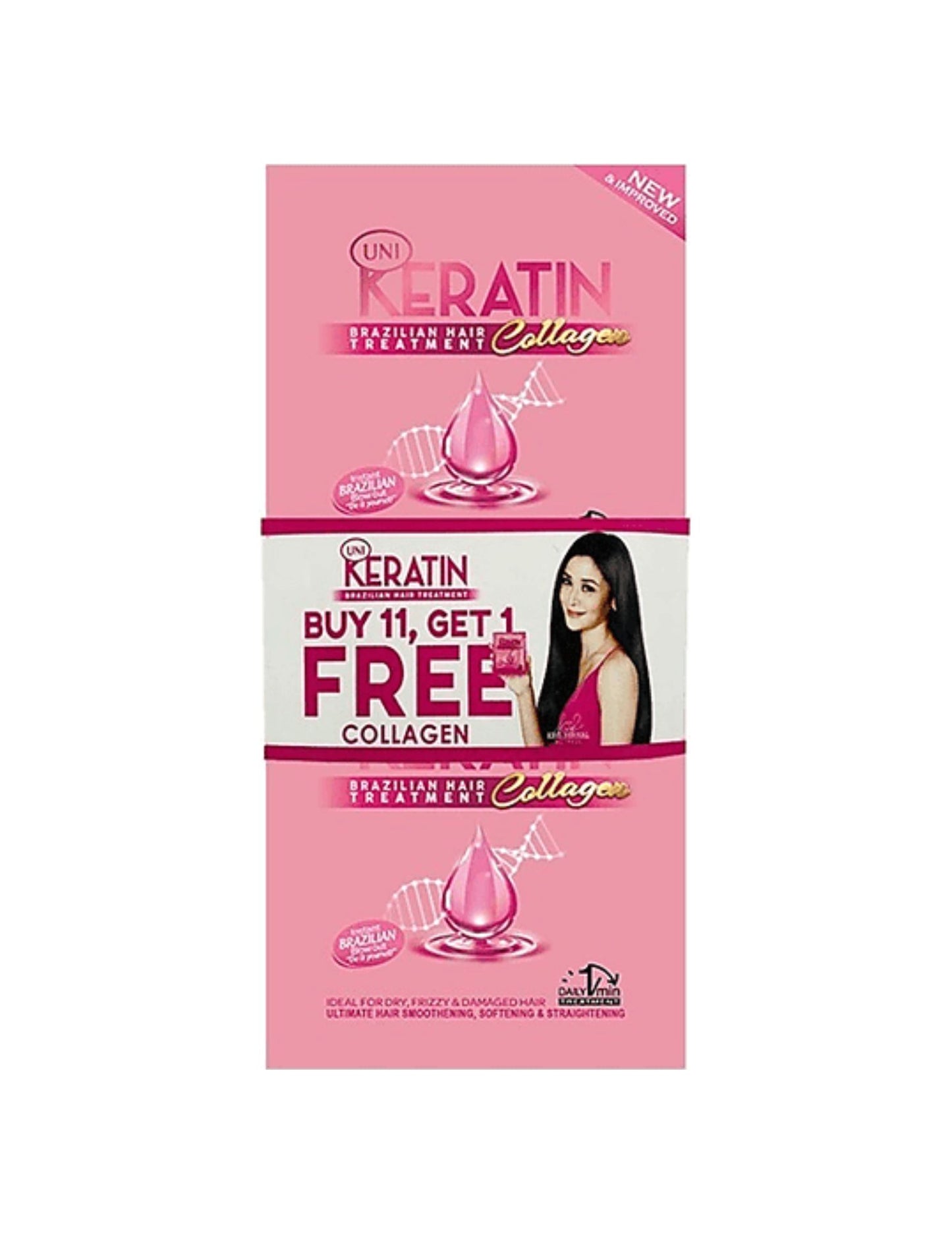 Uni Keratin Hair Treatment Collagen Buy 11 Get 1 Free