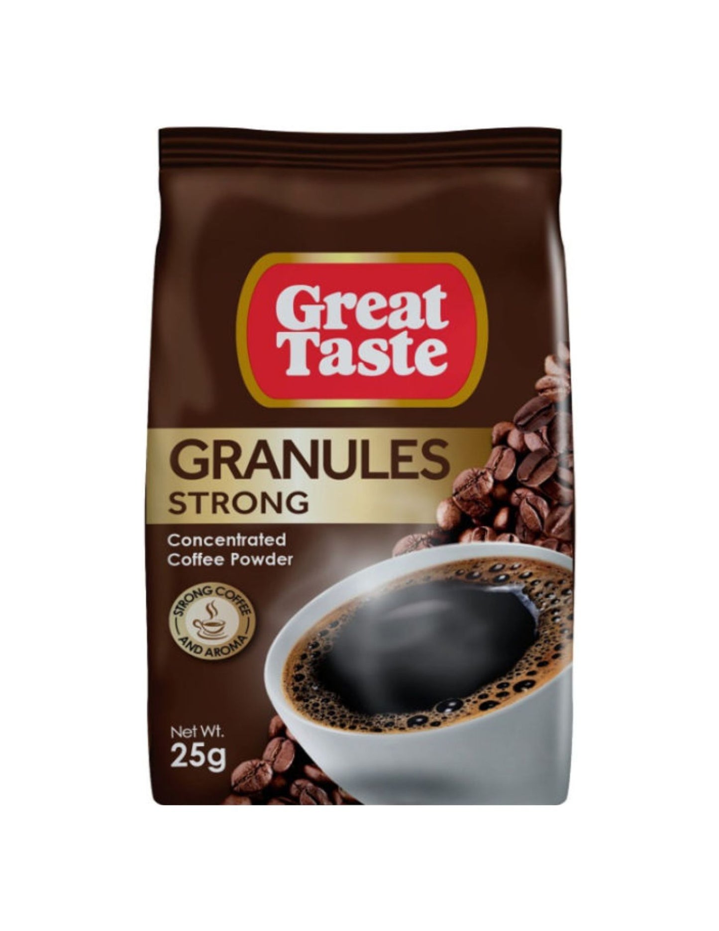 Great Taste Granules Strong Instant Coffee Budget Pack 25g