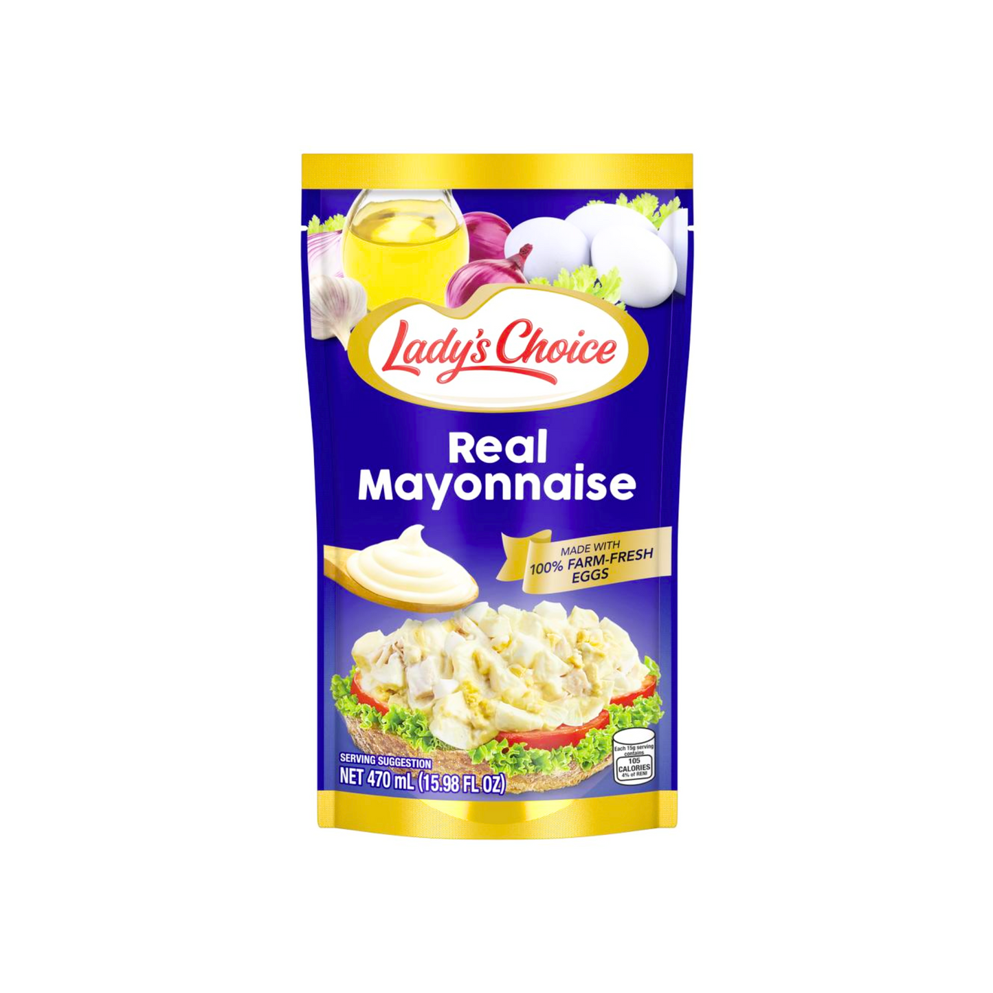 Lady's Choice Real Mayonnaise 470ml