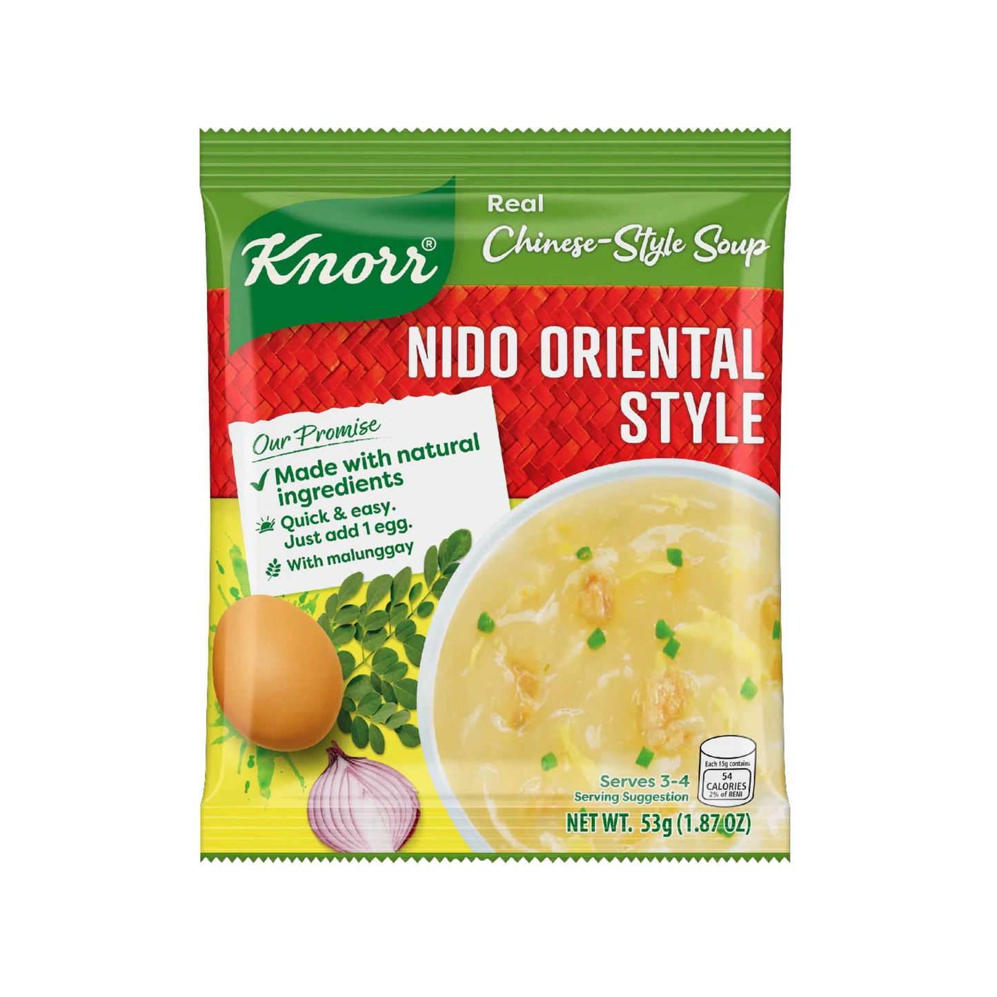 Knorr Real Chinese Style Soup Nido Oriental 53g