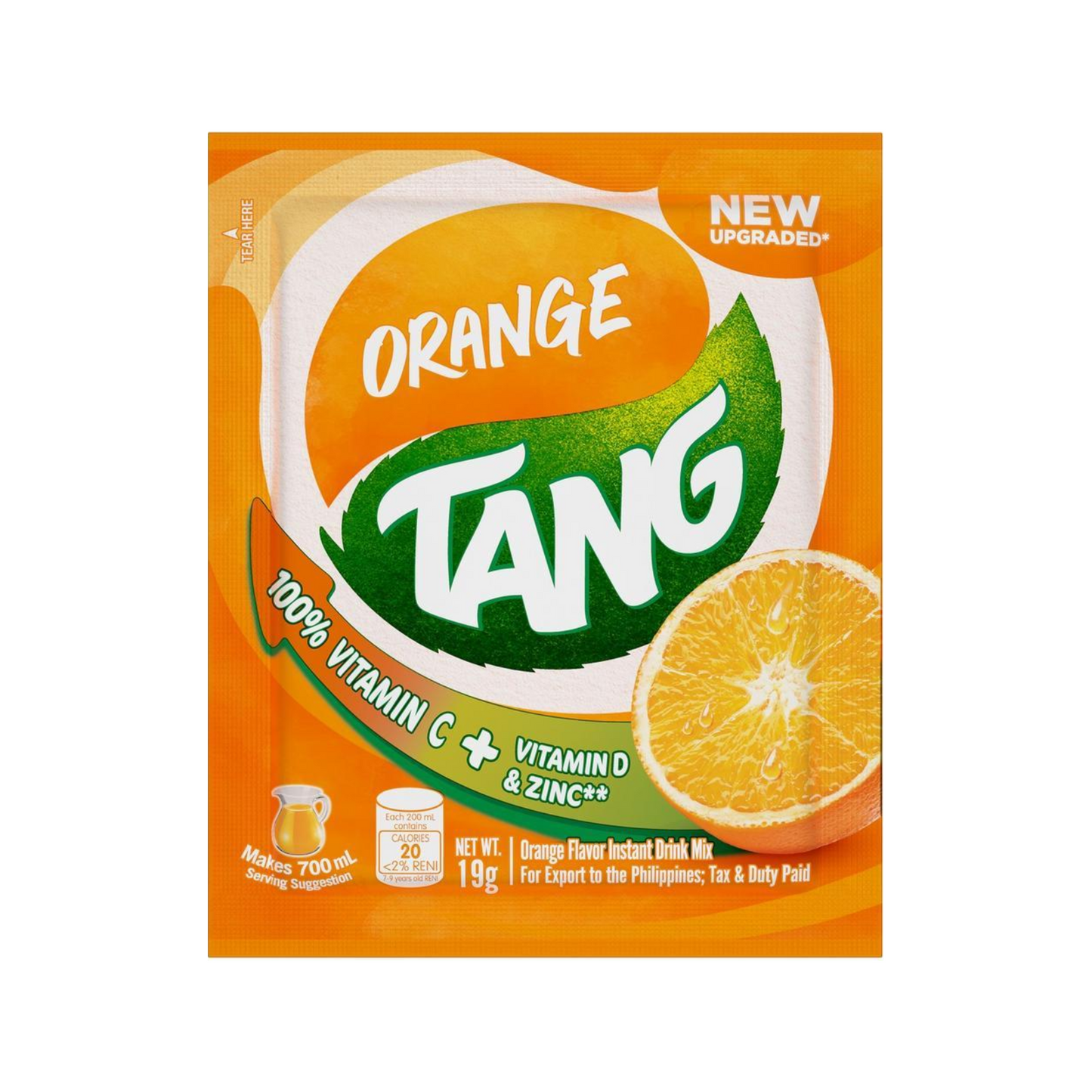Tang Powdered Juice Orange 19g