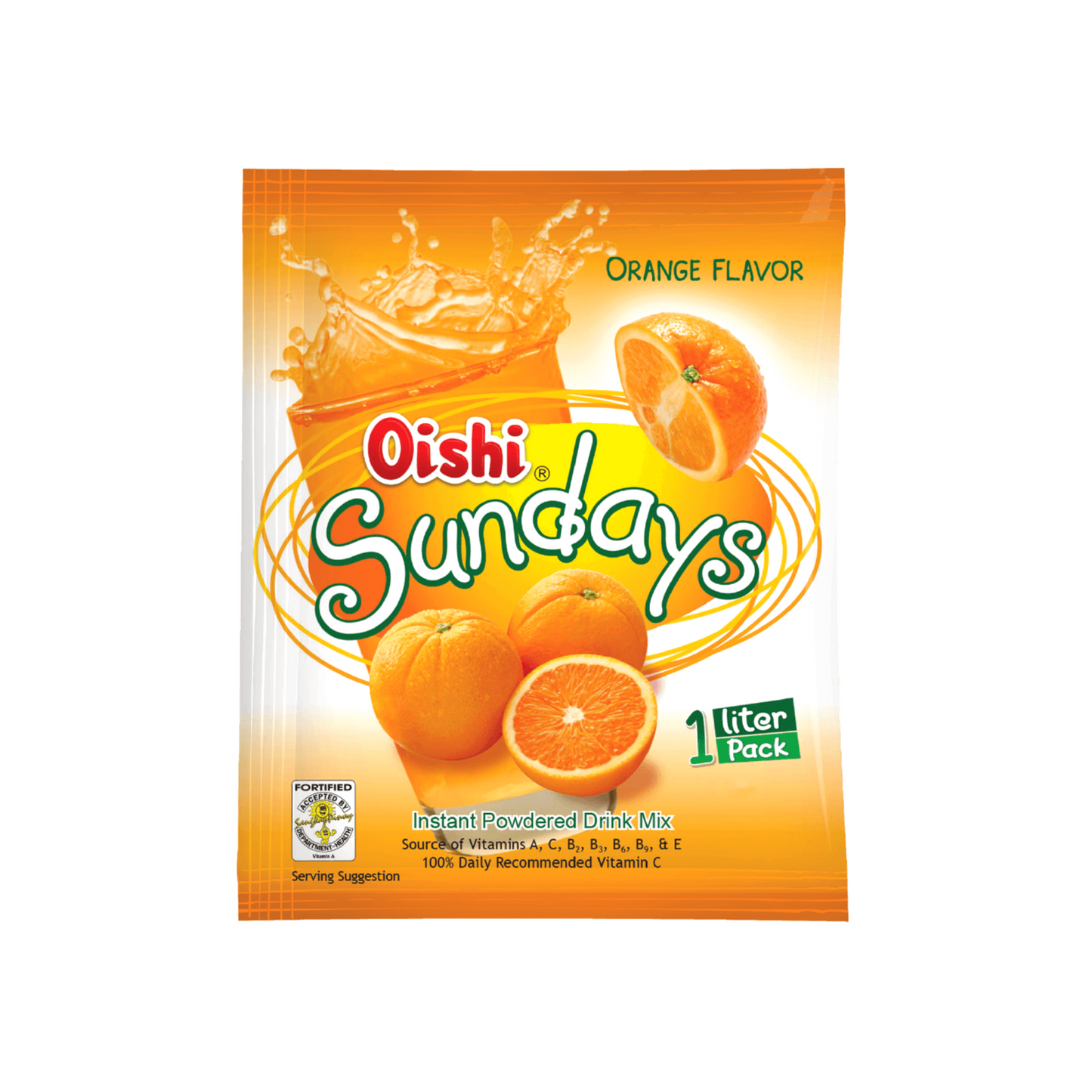 Oishi Sundays Orange Juice Powder 35g