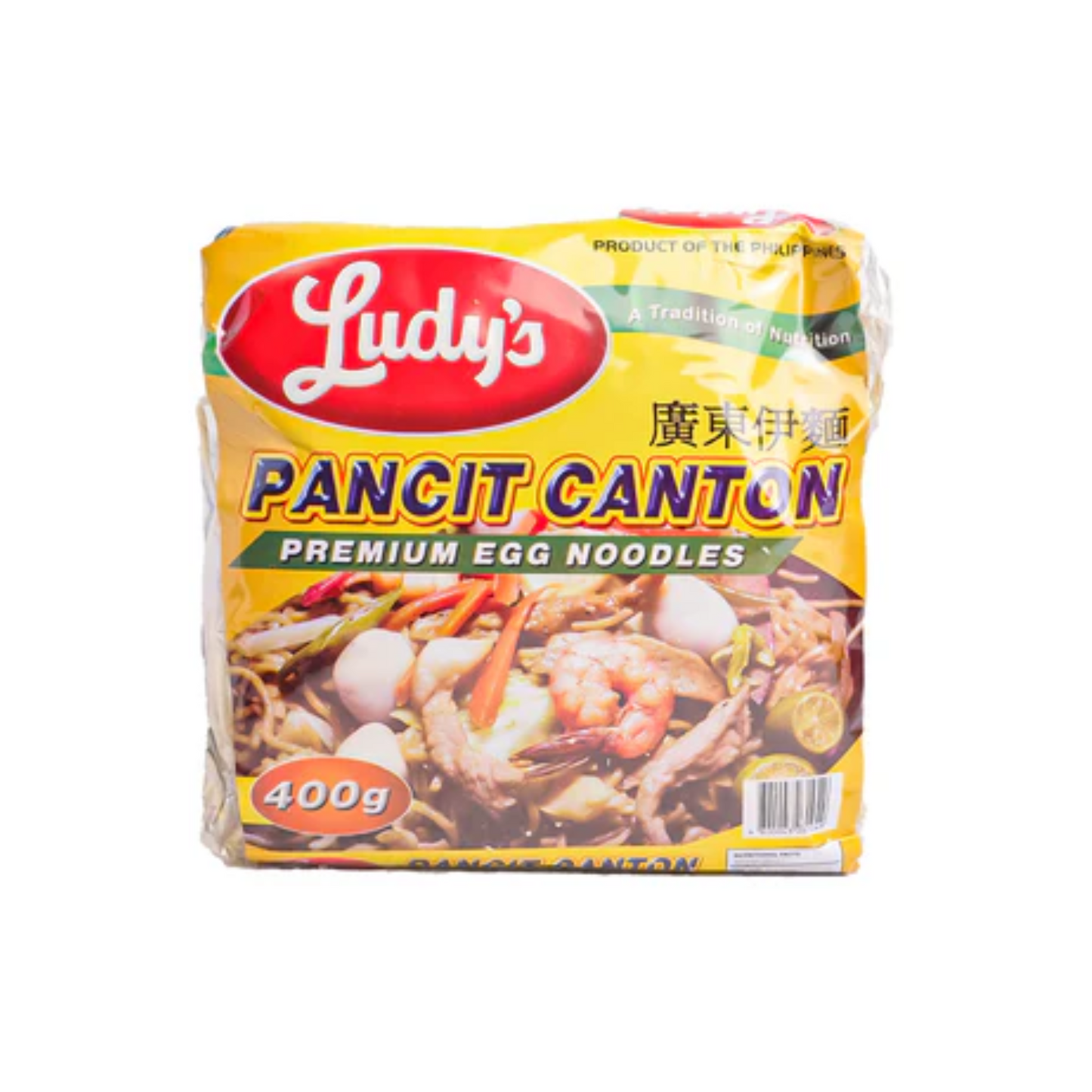 Ludy's Pancit Canton Premium Egg Noodles 400g