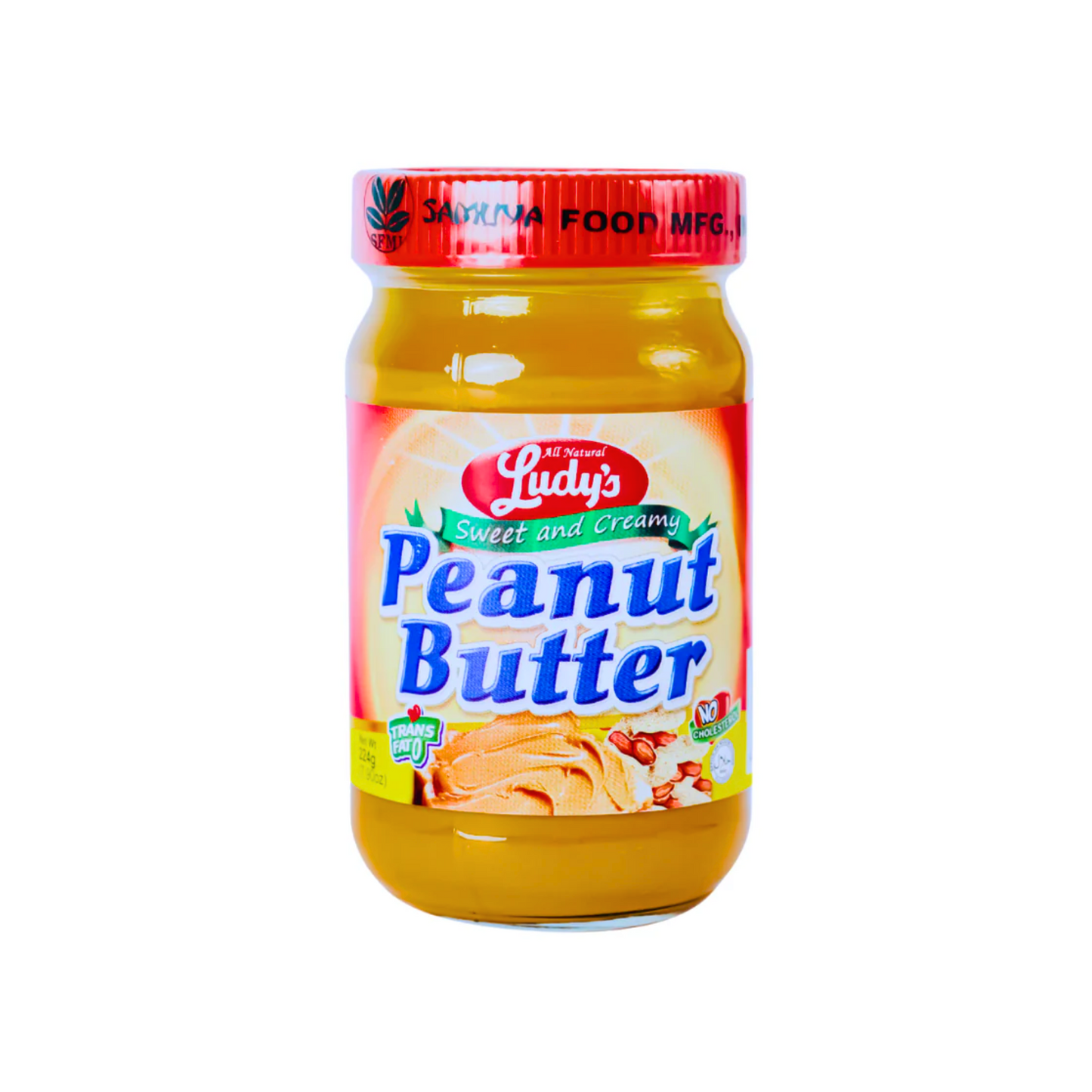 Ludy's Sweet & Creamy Peanut Butter 224g