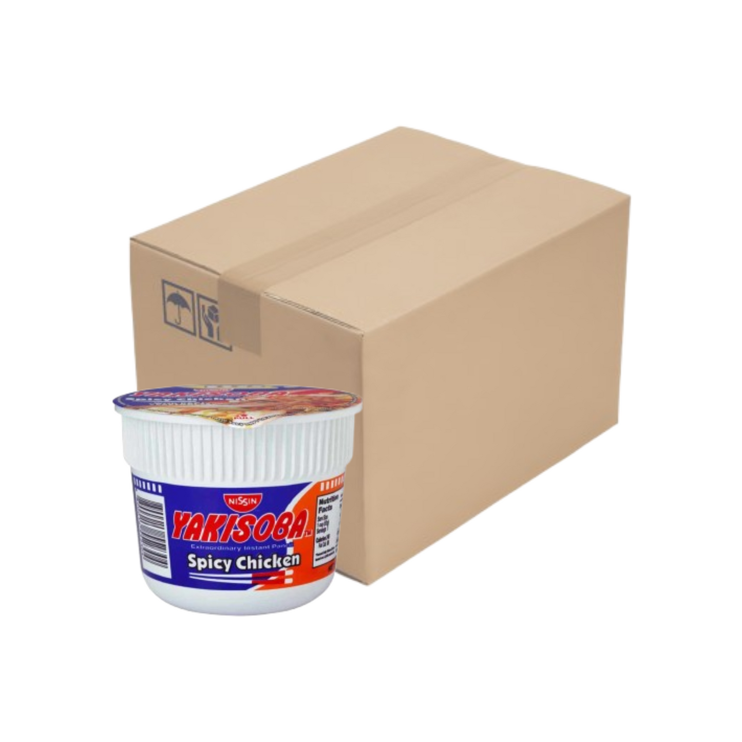 Yakisoba Cup Mini Spicy Chicken 52g x 48 pcs