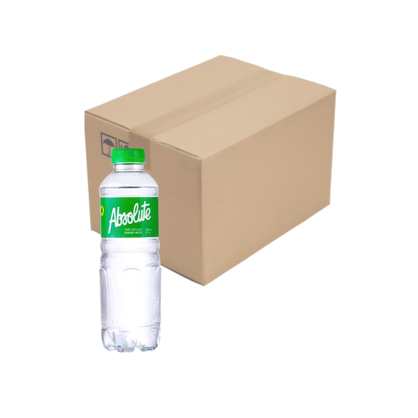 Absolute Pure Distilled Water 350ml x 35 Bottles
