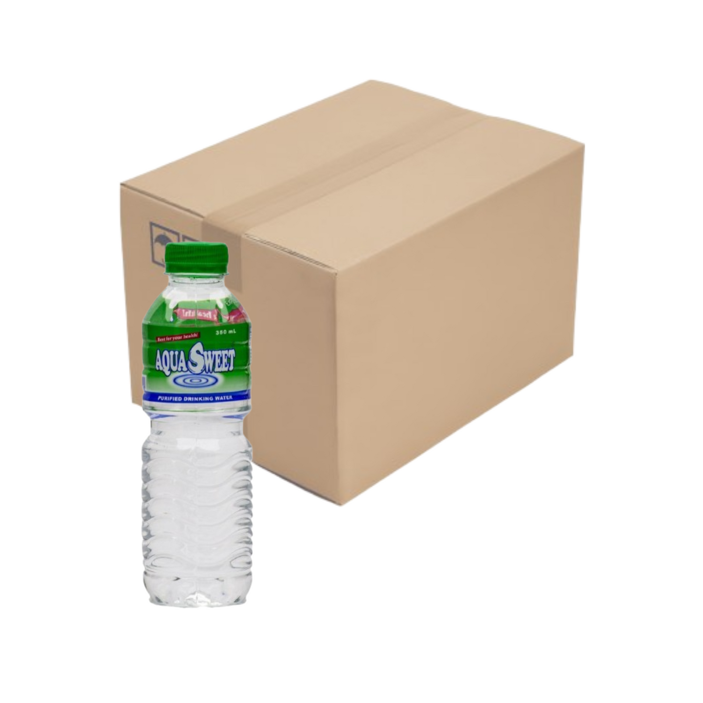 Aqua Sweet Bottled Water 350ml x 24 Bottles