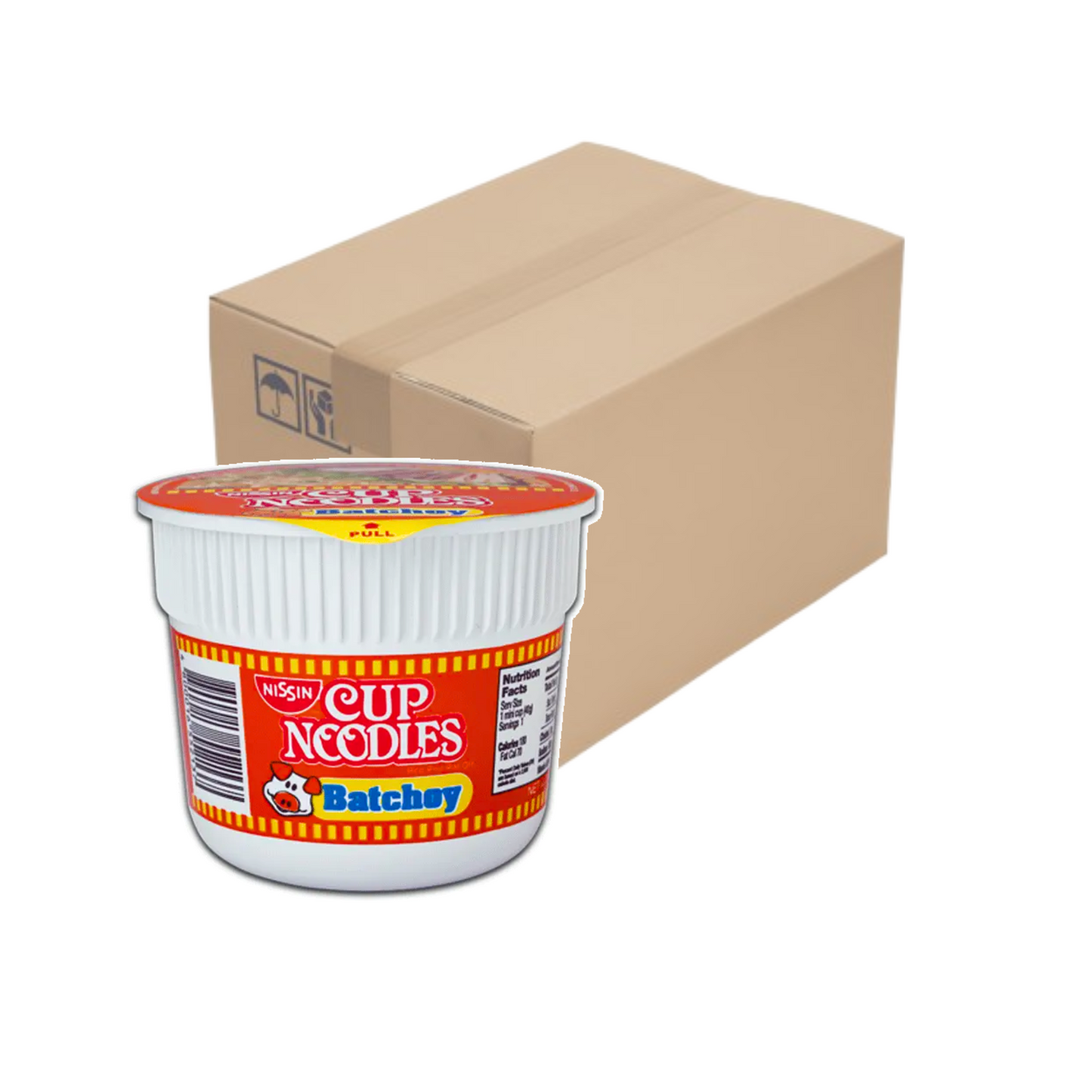 Nissin Cup Noodles Batchoy Mini 40g x 48 pcs