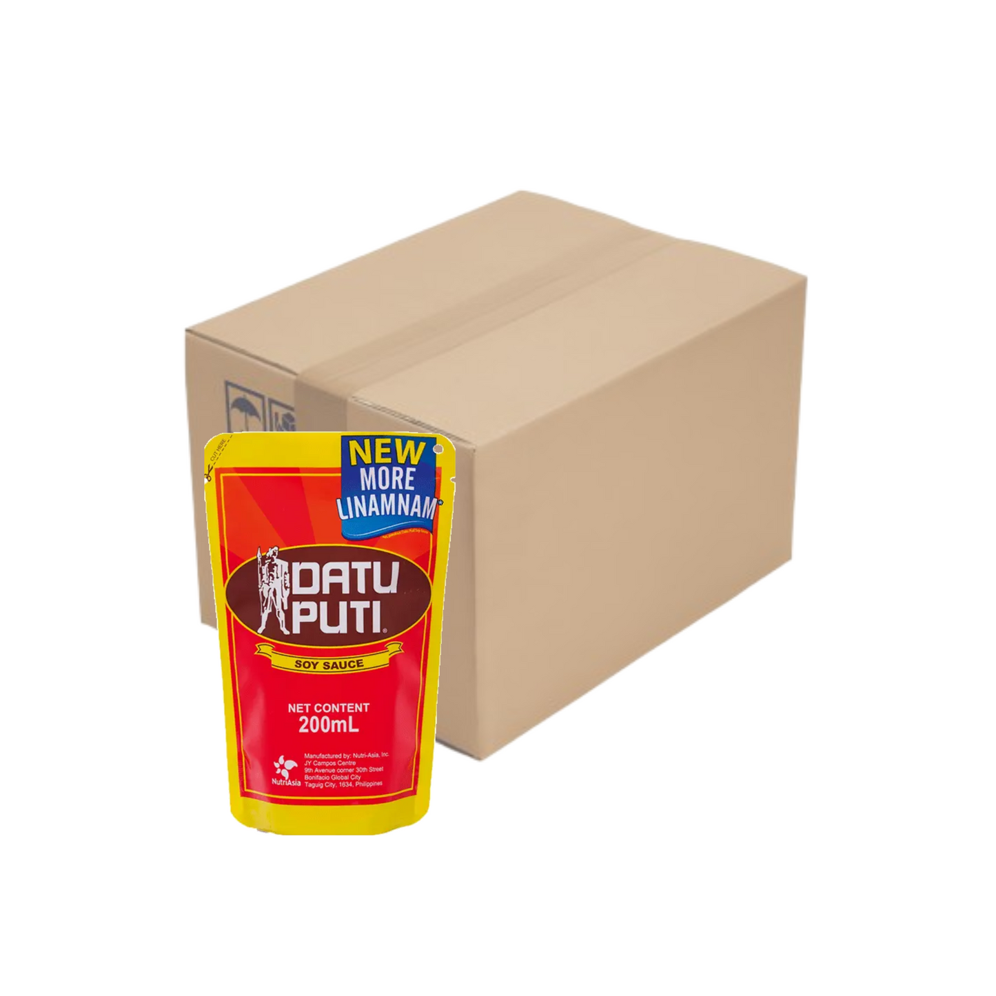 Datu Puti Soy Sauce SUP 200ml x 60 pcs