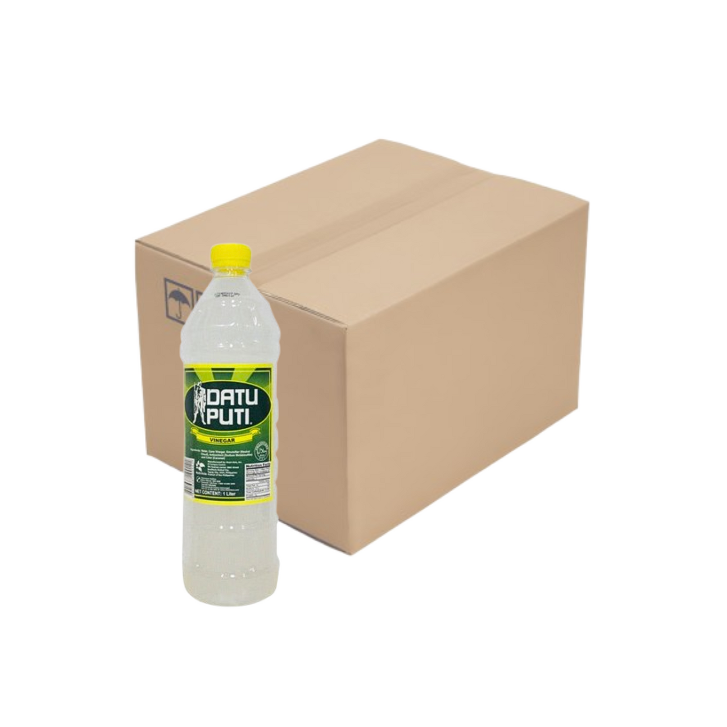 Datu Puti Vinegar Bottle 1L x 12 pcs