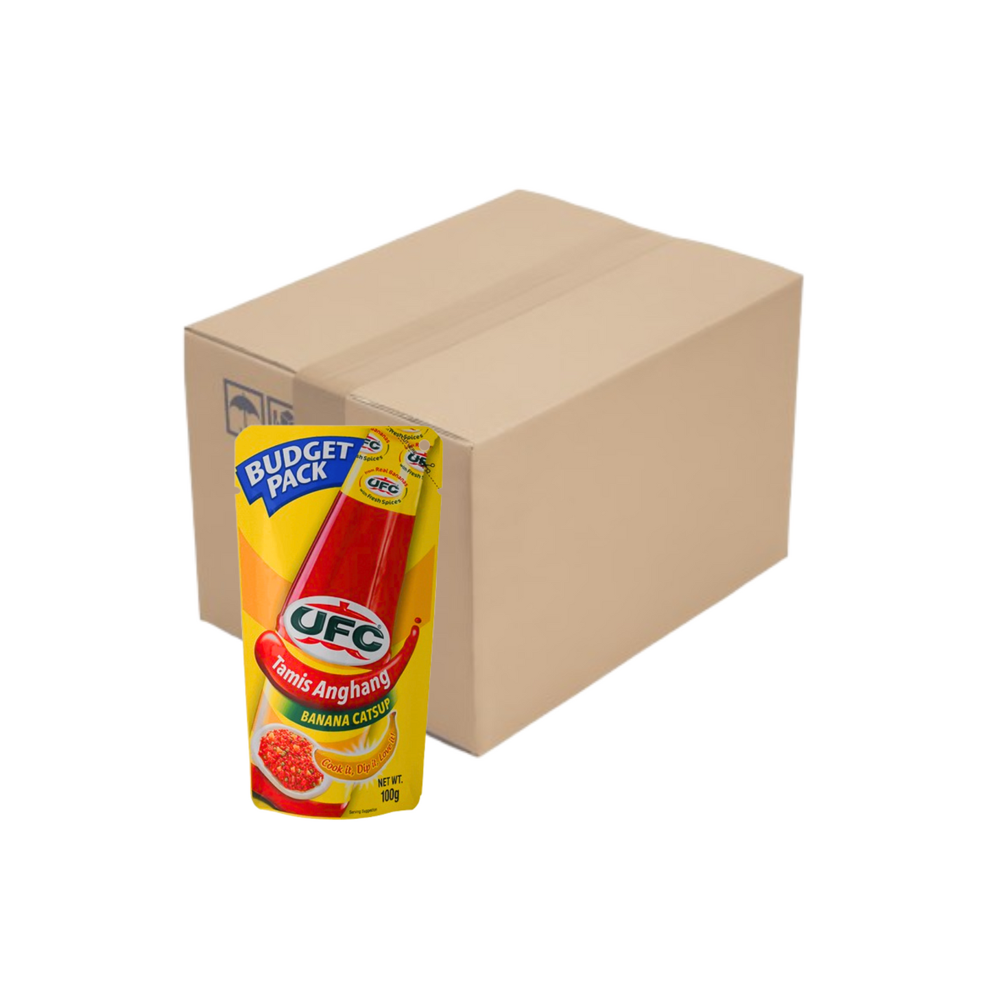 UFC Banana Catsup 100g x 48 pcs