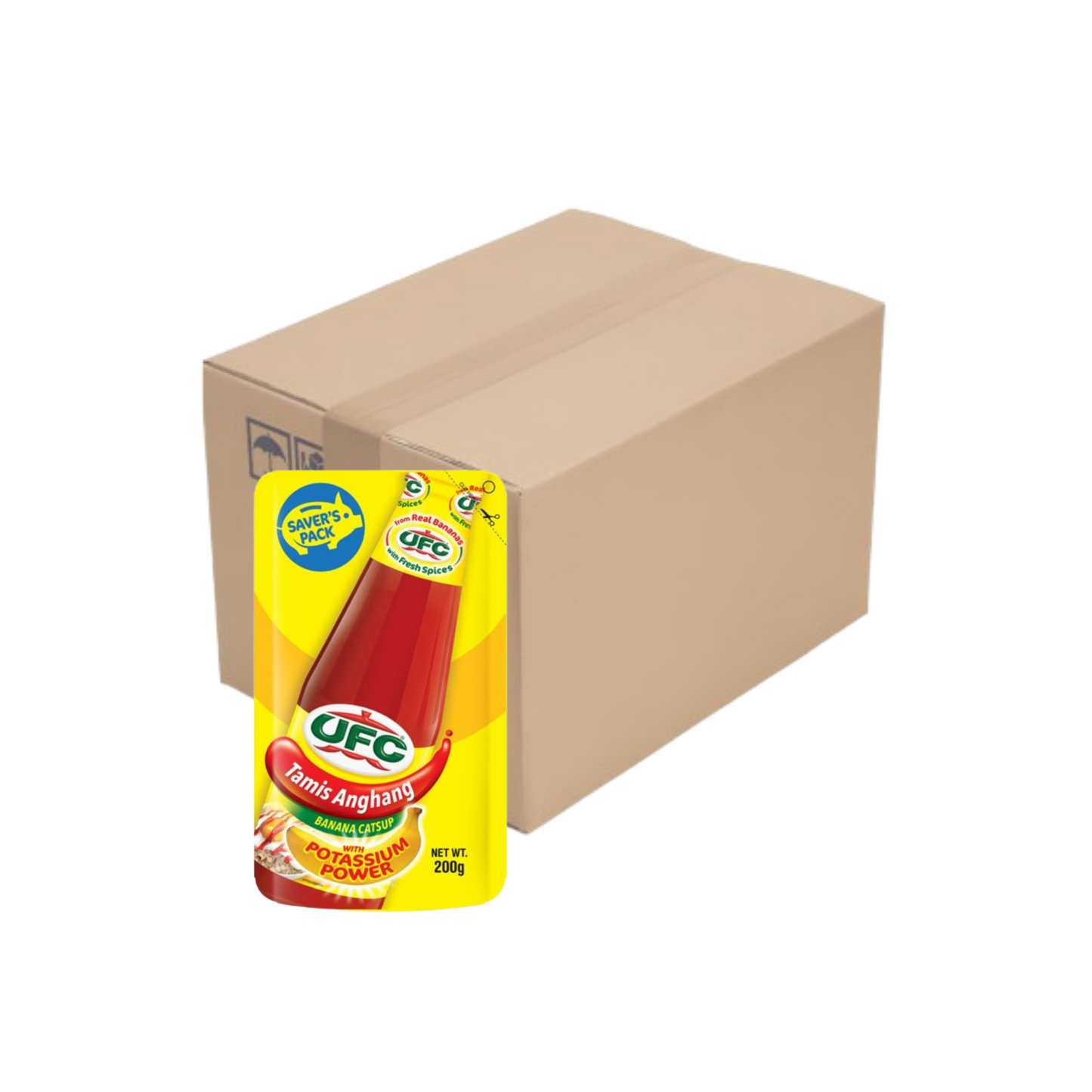 UFC Banana Catsup 200g x 48 pcs