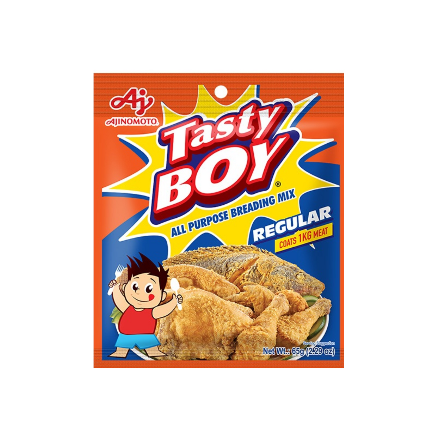 Ajinomoto Tasty Boy Breading Mix Regular 65g