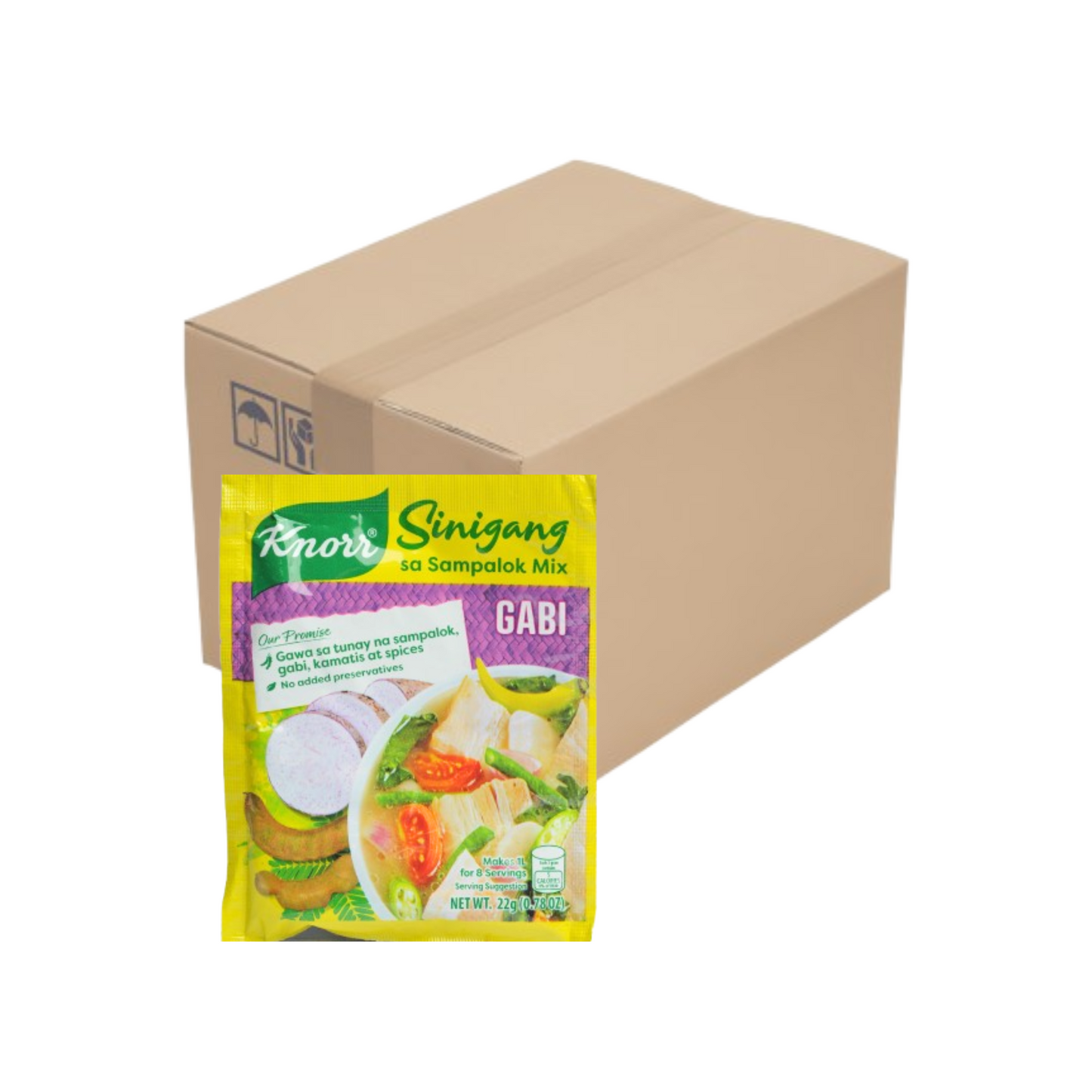 Knorr Sinigang sa Sampalok Mix with Gabi 22g x 144 pcs