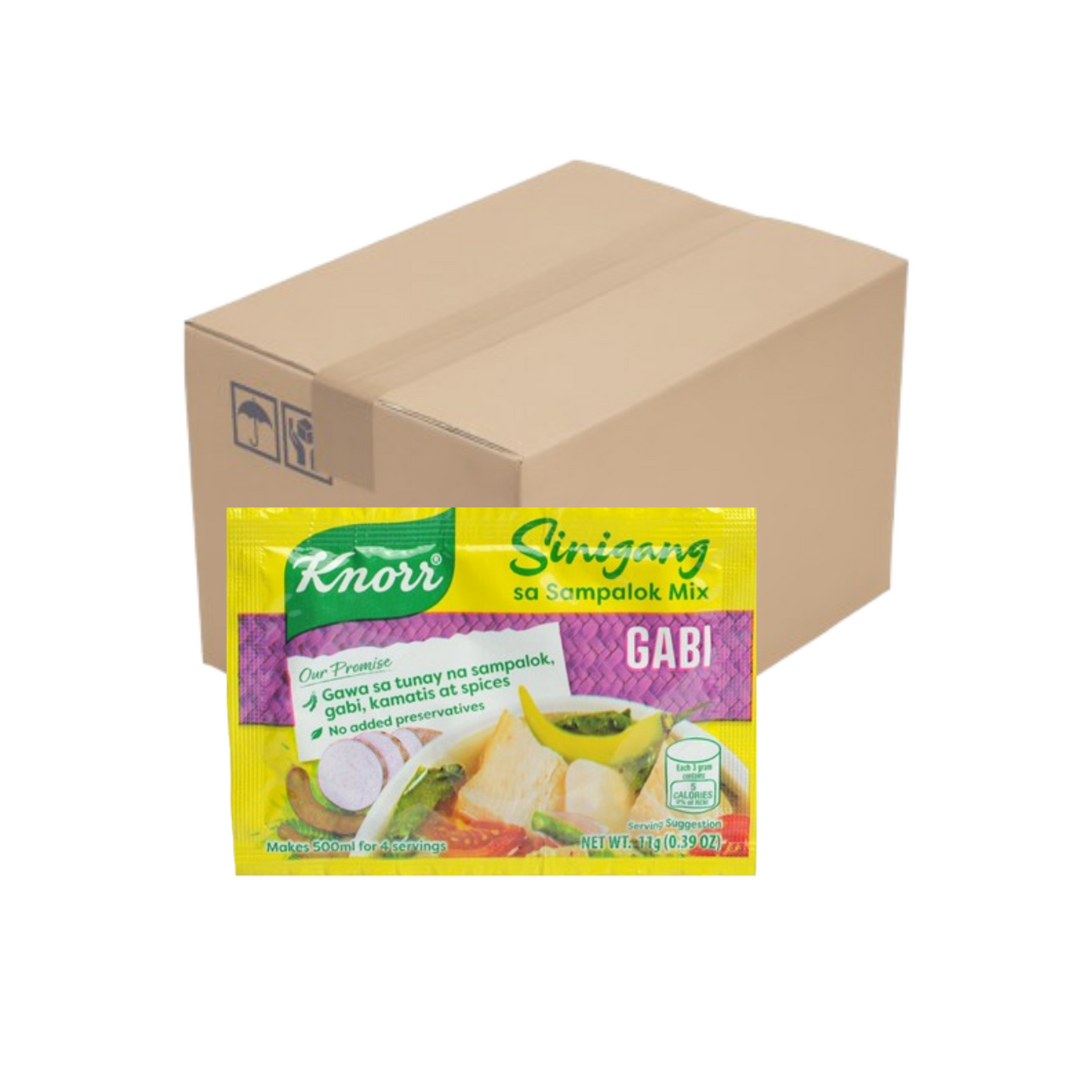 Knorr Sinigang sa Sampalok Mix with Gabi 11g x 288 pcs