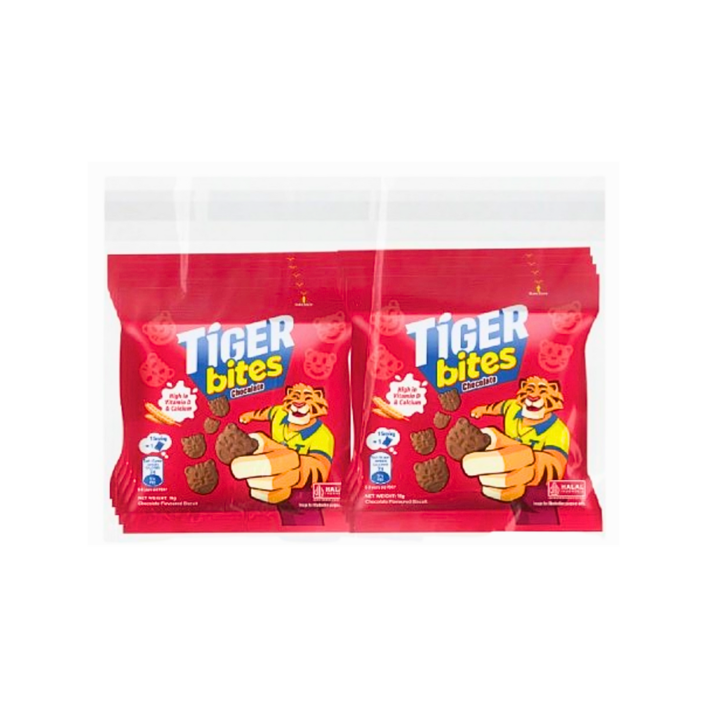 Kraft Tiger Chocolate Biscuit 18g x 10 pcs