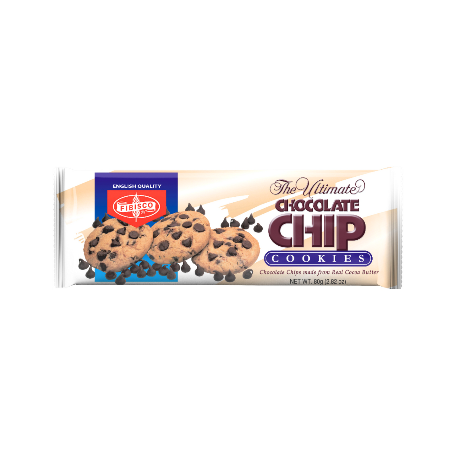 Fibisco Chocolate Chip Cookies 80g