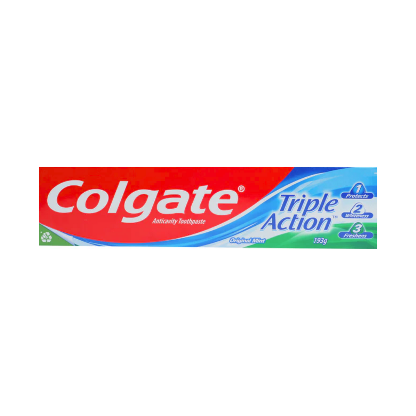 Colgate Toothpaste Triple Action Mint Flavor 193g