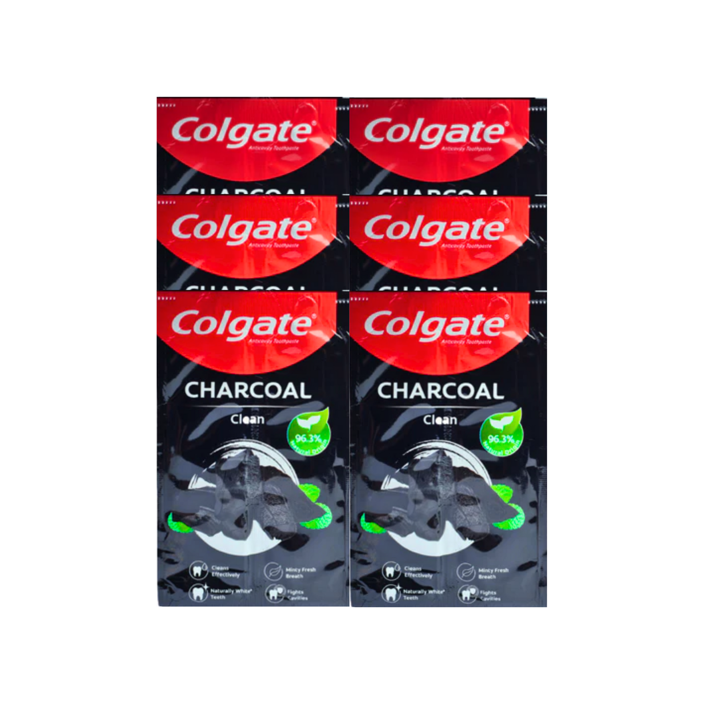 Colgate Charcoal Clean Toothpaste 20g x 6 pcs