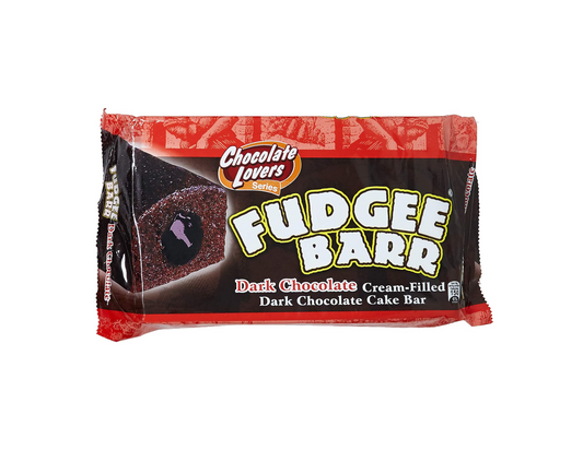Fudgee Barr Dark Chocolate Cream-Filled Cake Bar 42g x 10 pcs