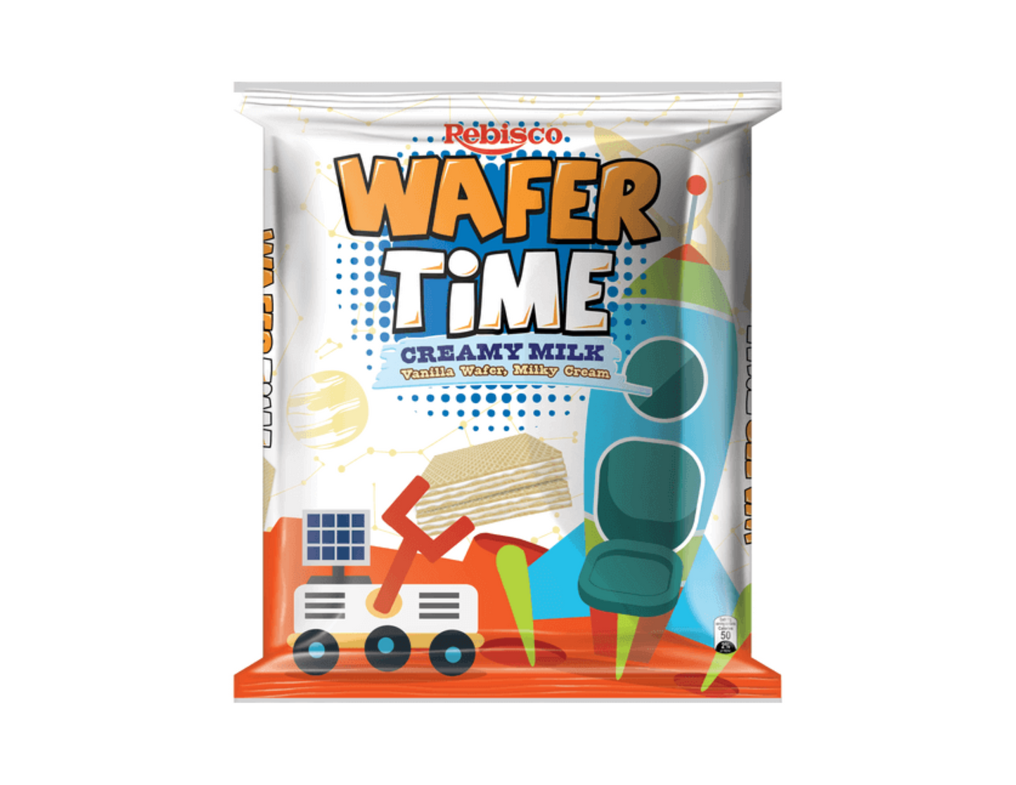 Rebisco Wafer Time Vanilla & Creamy Milk Wafers 20 pcs
