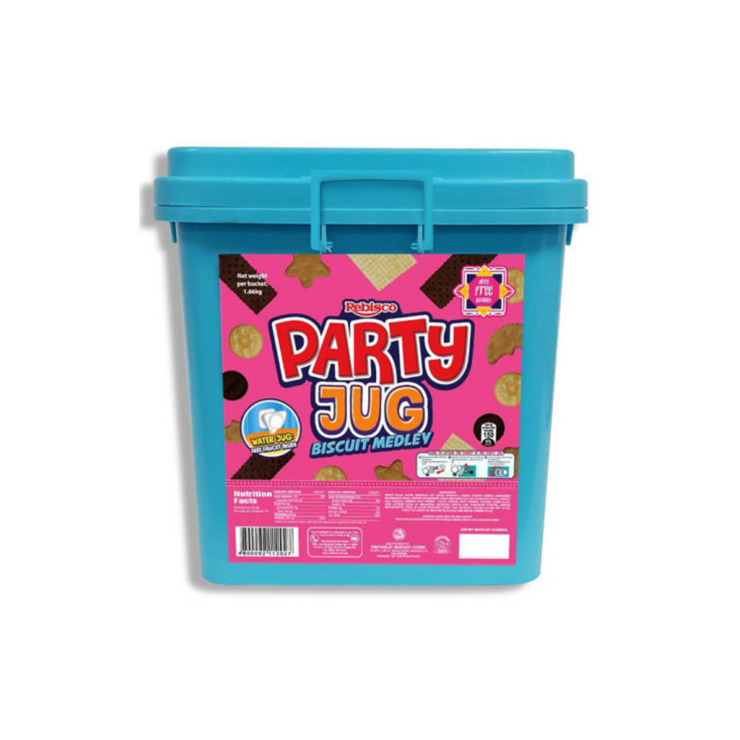 Rebisco Party Jug Biscuit Medley 1.66KG
