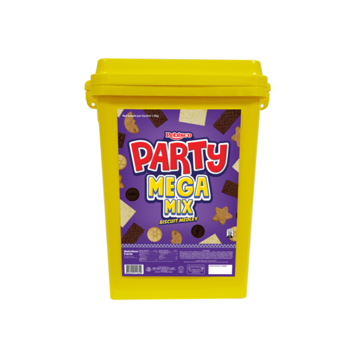 Rebisco Party Mega Mix Biscuit Medley 1.9KG
