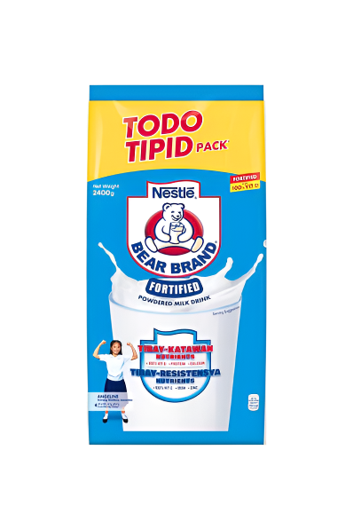Bear Brand Fortified Powdered Milk Drink 2.4kg