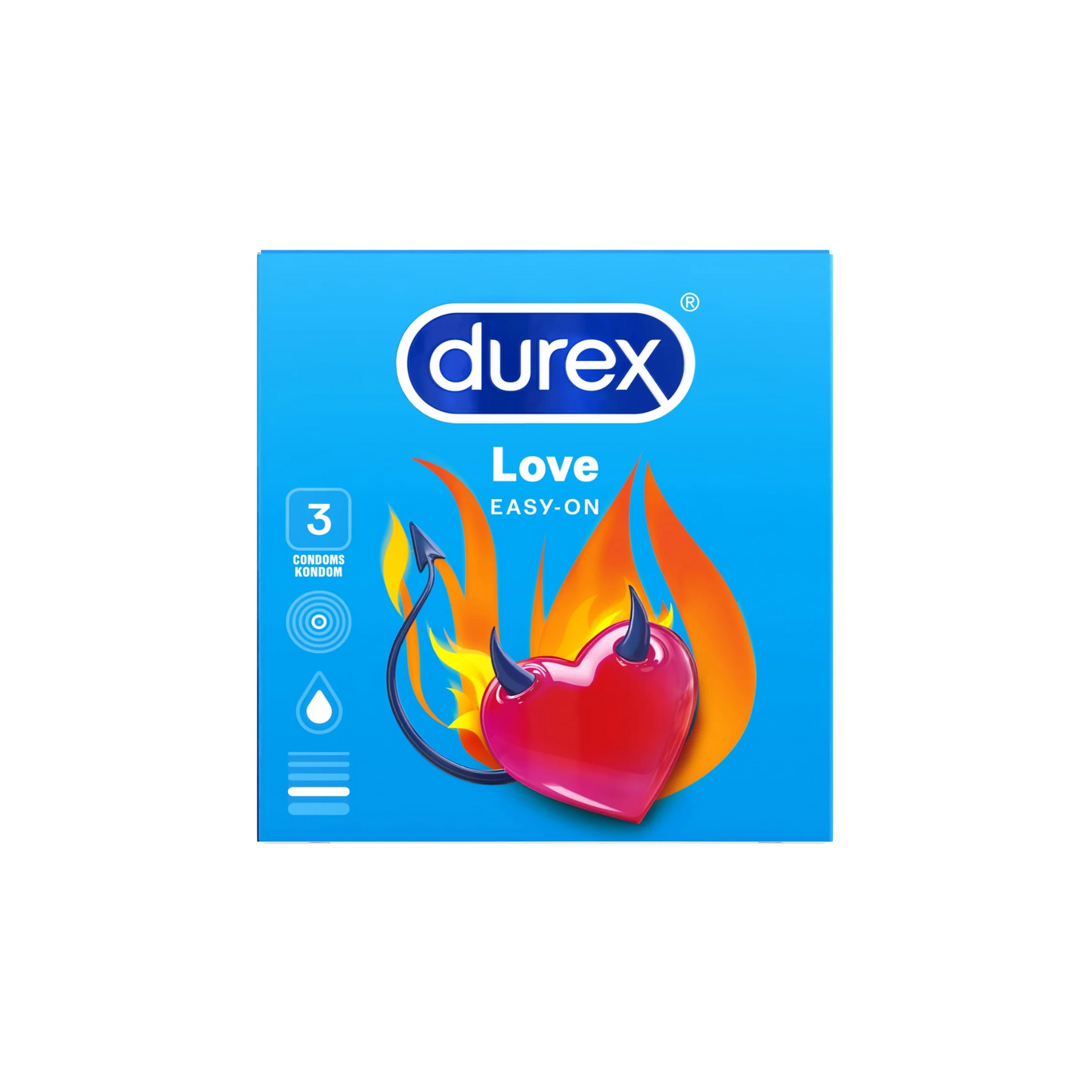 Durex Love Condoms 3pcs