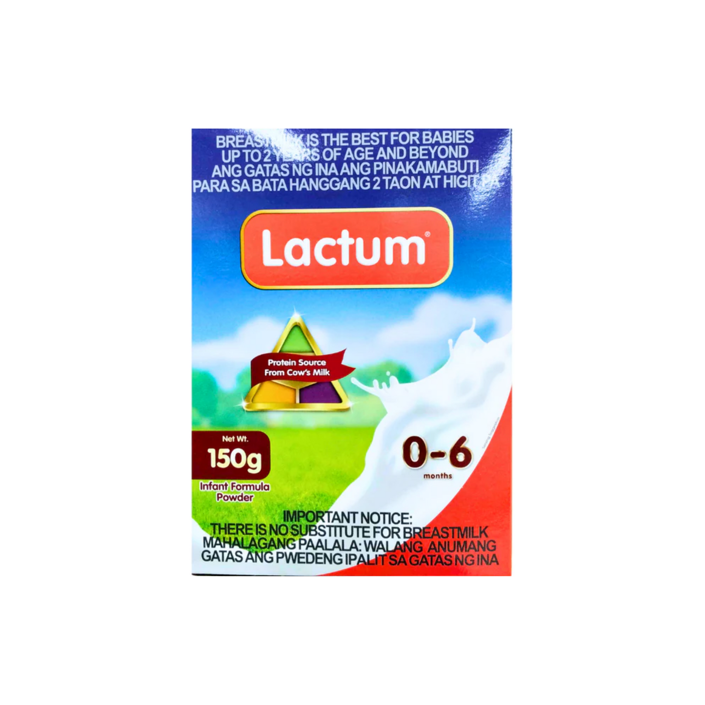 Lactum 0–6 Months Infant Formula Powder 150g