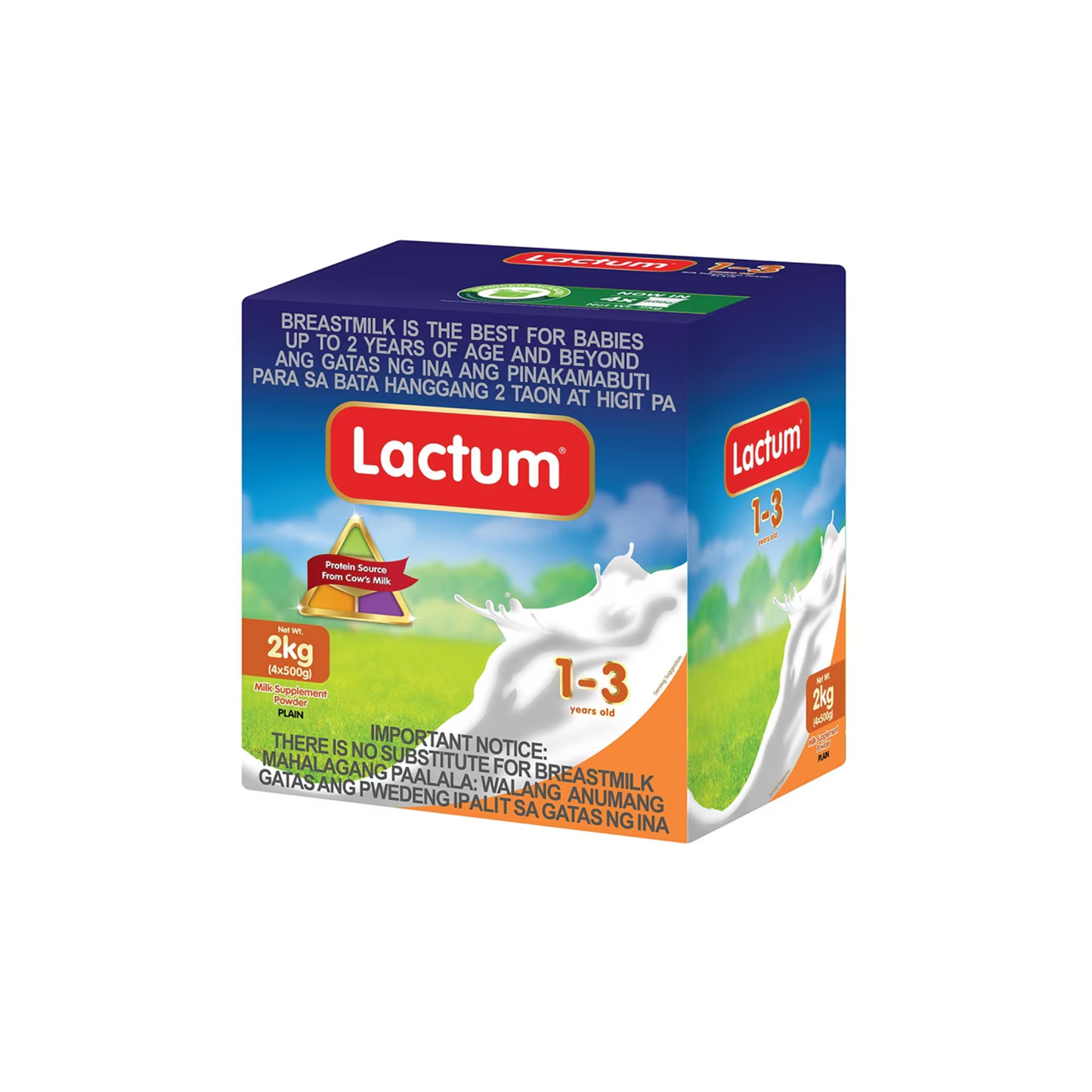 Lactum 1-3 Powdered Milk 2kg