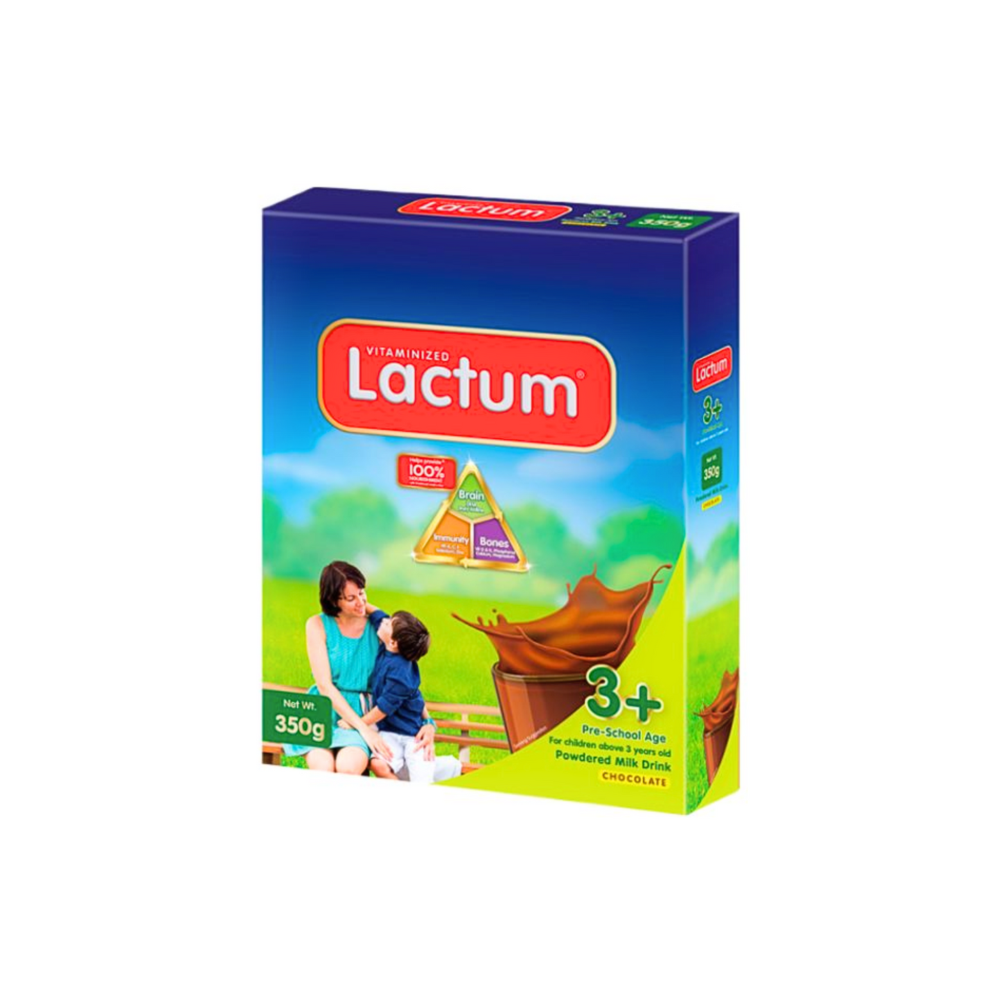 Lactum 3+ Powdered Milk Choco 350g