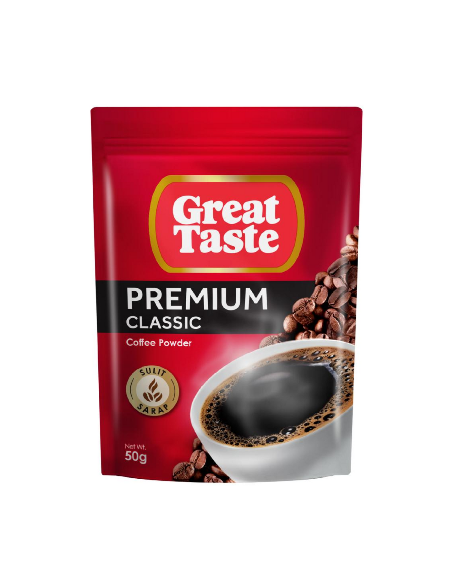 Great Taste Premium Classic Instant Coffee 50g