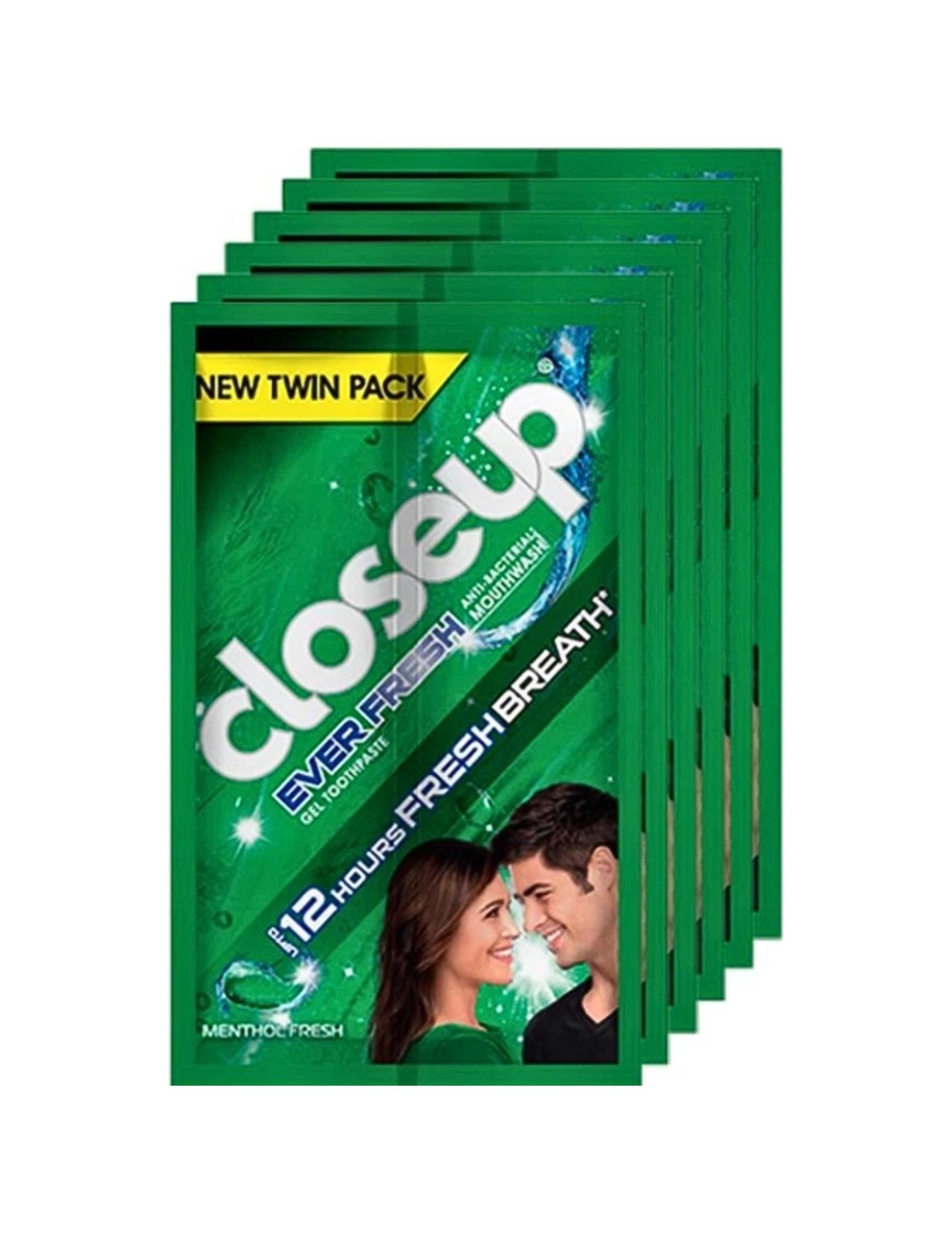 Close Up Menthol Chill Toothpaste Twin Pack 20g x 6 Sachets