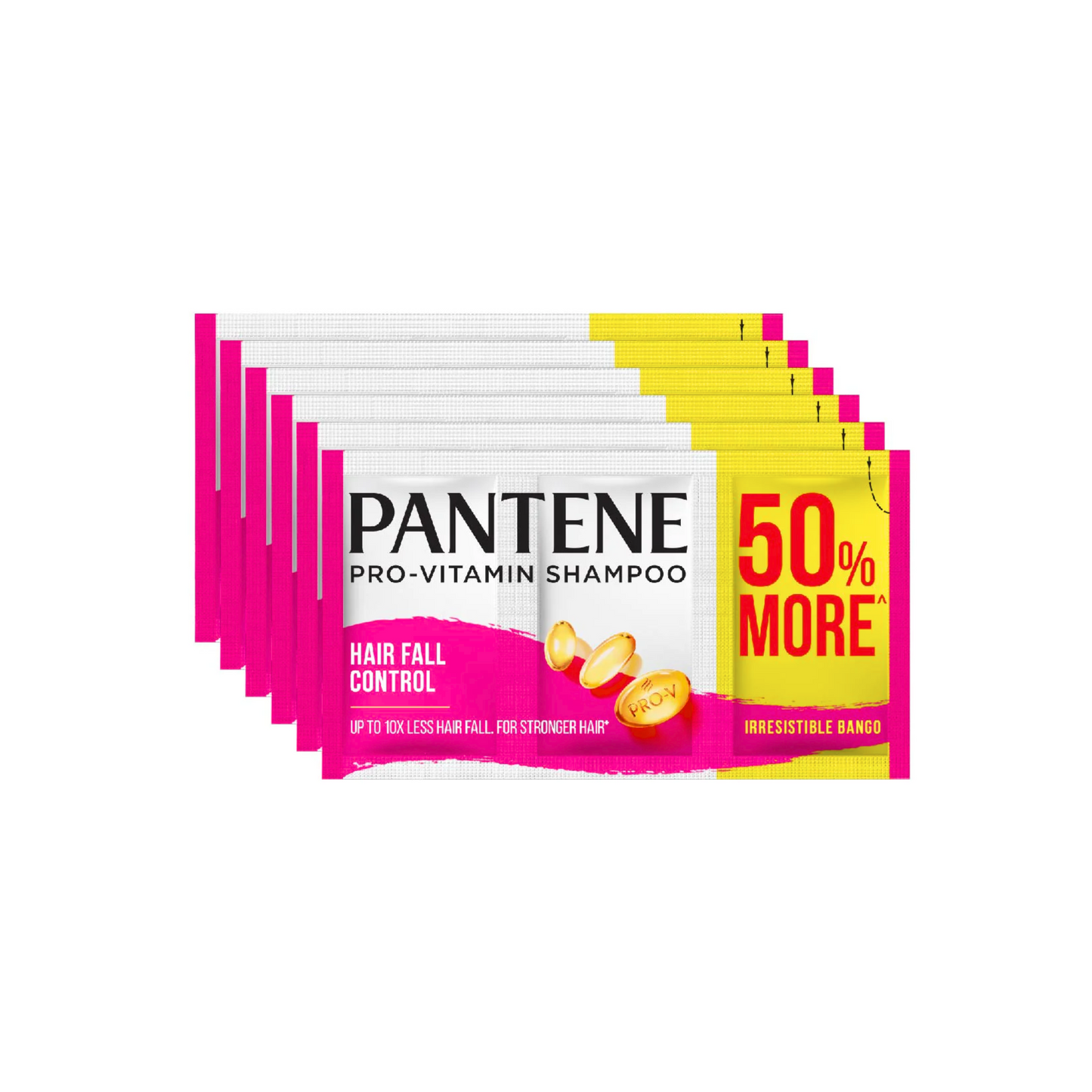Pantene Hairfall Control Shampoo 15ml x 6 Sachets