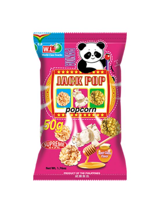 W.L. Jack Pop Popcorn Honey Glazed Flavor 50g