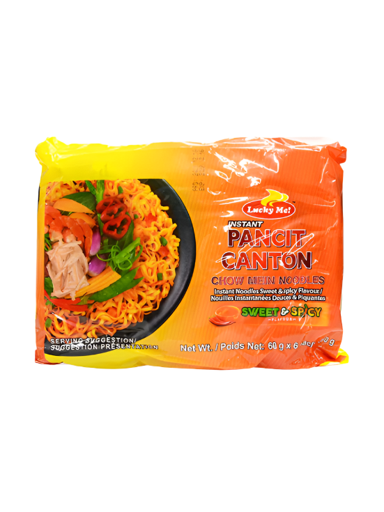 Lucky Me! Pancit Canton Sweet and Spicy 80g x 6 pcs