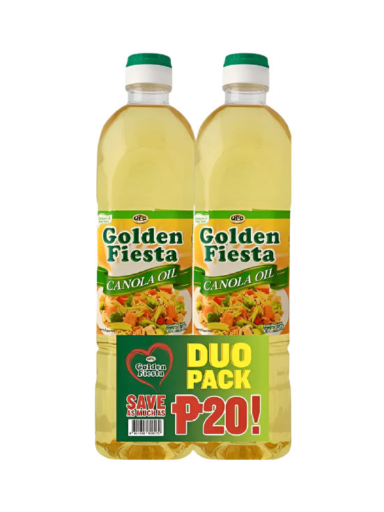 UFC Golden Fiesta Canola Oil Duo Pack 1L