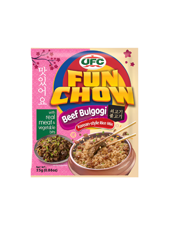 UFC Fun Chow Korean-Style Rice Mix Bulgogi 25g