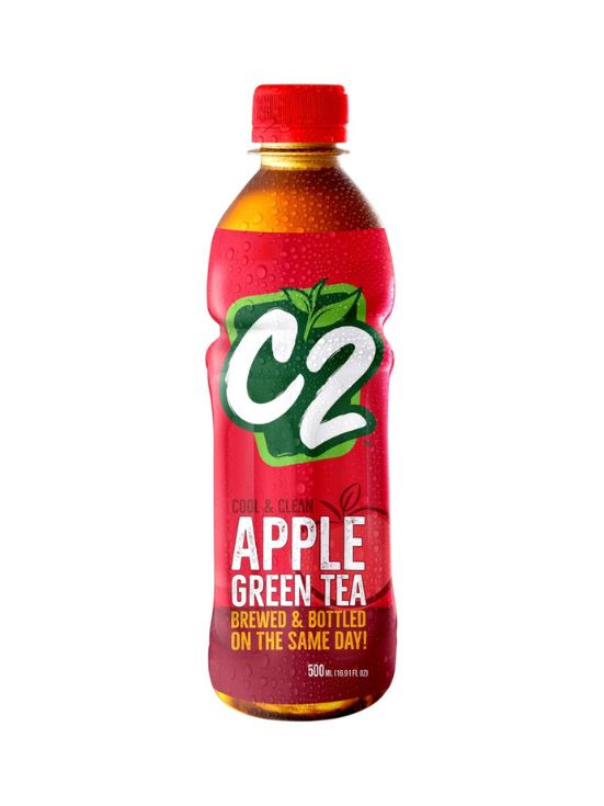 C2 Apple Flavored Green Tea Drink 500ml